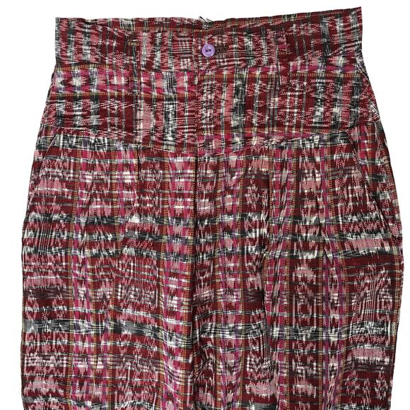 Guatemalan Hand Made Boho Hippy Harem Pants Cotton Women's Size S - Picture 3 of 7